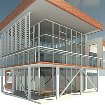 Mi Proyecto del curso: Diseño y modelado arquitectónico 3D con Revit. Un projet de Architecture de alvarezdiego1908 - 08.04.2021