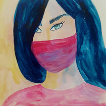 Caderno de retratos em aquarela. Painting, Watercolor Painting, Portrait Drawing, and Sketchbook project by MarArtesOficial - 08.14.2021