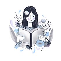 Meu projeto do curso: Retrato ilustrado com elementos botânicos. Un progetto di Illustrazione tradizionale e Illustrazione botanica di Dora Martins - 09.04.2021