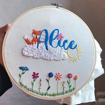 Meu projeto do curso: Técnicas básicas para bordado de letras. Embroider project by eleonora_zerbetto93 - 04.09.2021