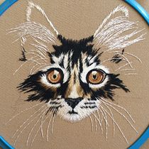 My project in Needle Painting for Beginners course. Embroider project by guzrengi - 04.21.2021