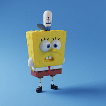 Mon projet du cours : Introduction à la conception et à la modélisation 3D avec Blender. Un proyecto de 3D de leopetitpas08 - 09.04.2021