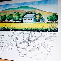 Mi Proyecto del curso: Cuaderno de viaje en acuarela. Fine Arts project by Inés Valls - 04.09.2021