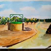 Mi proyecto final del curso. Fine Arts project by virginia villar - 04.20.2021