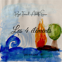 Mon projet: Les 4 éléments - Techniques A.Serra. Creativit, Design, Traditional illustration, Fine Arts, Painting, Creating with Kids, and Sketchbook project by suzart_crea - 04.16.2021