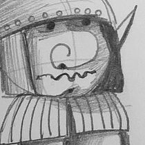 Il soldato pasticcione. Traditional illustration project by Marta V - 04.17.2021