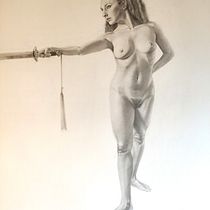 Dibujo realista de la figura humana. Curso de Diego Catalan Amilivia. Pencil Drawing, Figure Drawing, and Artistic Drawing project by David Ponce Vispo - 04.10.2021
