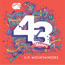 43rd Anniversary Run Shirt Design for the U.P. Mountaineers. Traditional illustration project by fechifajardo - 04.10.2021