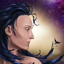 My project in Digital Fantasy Portraits with Photoshop course. Traditional illustration project by autumn_birt - 04.10.2021