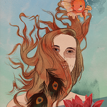 Mi Proyecto del curso: Técnicas de ilustración con acuarela digital. Un progetto di Illustrazione digitale di annelie_norde - 10.04.2021
