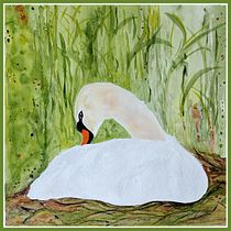 My granddaughter named my project "THE POND"  . Watercolor Painting project by Judith Vivian - 04.11.2021