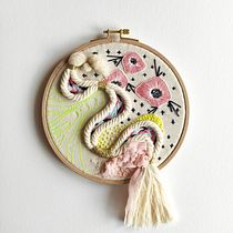 My project in Creative Embroidery: The Stitch Revolution course. Un projet de Broderie de Tatiana Blanchard - 12.04.2021