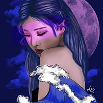 Il mio progetto del corso: Ritratti digitali fantastici con Photoshop. Traditional illustration, Drawing, Digital Illustration, Portrait Drawing, Digital Drawing, and Digital Painting project by Aurora Marzetti - 04.11.2021