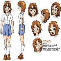 Mi Proyecto del curso: Creación de personajes manga. Manga project by napoam - 05.05.2021