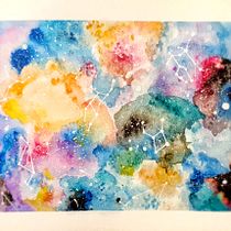 My project in Modern Watercolor Techniques course. Un progetto di Pittura ad acquerello di Krisztina Papp - 11.04.2021