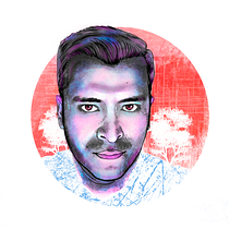 Mi Proyecto del curso: Retrato ilustrado con Photoshop. Projekt z dziedziny  Sztuki piękne,  R i sunek użytkownika Javier Yupanqui Licona - 11.04.2021