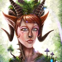 My project in Digital Fantasy Portraits with Photoshop course. Digital Design, Digital Drawing, Digital Illustration, Digital Painting, and Traditional illustration project by Jayel Draco - 04.12.2021