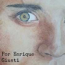 Mi Proyecto del curso: Retrato realista al pastel tiza, La Niña Afgana. Portrait Drawing project by Enrique Giusti - 04.21.2021