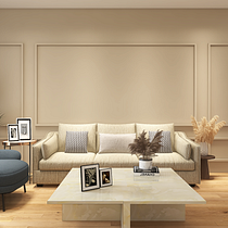 Meu projeto do curso: Living Room . Interior Design project by Giovanna Moreira - 04.12.2021