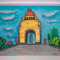Mi Proyecto del curso: Cuaderno de viaje en acuarela. Traditional illustration, Watercolor Painting, Architectural Illustration, and Sketchbook project by cristianc_vga - 05.20.2021