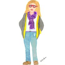 My project in Illustration and Character Development with Watercolor course. Traditional illustration, Character Design, Painting, and Watercolor Painting project by Thithi Johnson - 04.30.2021
