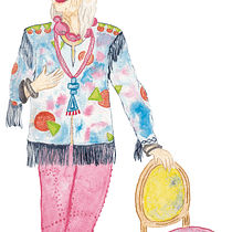My project in Illustration and Character Development with Watercolor course. Traditional illustration project by Alma M - 04.04.2021