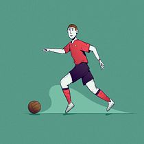 Football Maestro. Digital Drawing, and Drawing project by Konrad Osmólski - 04.13.2021