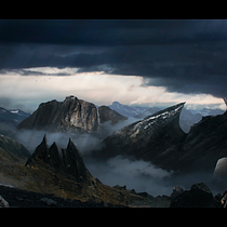 Meu projeto do curso: Matte painting cinematográfico. Matte Painting project by Guilherme Augusto de Souza Oliveira - 04.12.2021