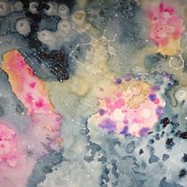 Mon projet du cours : Techniques modernes d’aquarelle. Un progetto di Pittura ad acquerello di Françoise LORISSON - 12.04.2021