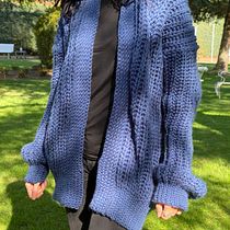 Mi Proyecto del curso: Crochet: crea prendas con una sola aguja. Crochê projeto de Myriam Pera - 12.04.2021