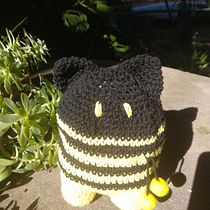 Peñarolo con los colores del Club Peñarol de Montevideo, Uruguay. Crochet project by mimeneses59 - 04.12.2021