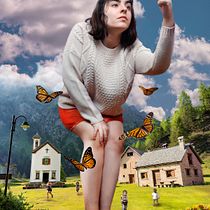 Mi Proyecto del curso: Secretos del fotomontaje y el retoque creativo. Photograph, Photograph, Post-production, VFX, Photo Retouching, Fine-Art Photograph, Photographic Composition, and Photomontage project by Carla Martín Peleteiro - 04.13.2021