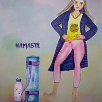Mi Proyecto del curso: Ilustración y caracterización de personajes con acuarela. Sketching, Creativit, Drawing, Pencil Drawing, Traditional illustration, Painting, and Watercolor Painting project by Ana Karina Moreno - 04.13.2021