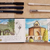 Mi Proyecto del curso: Cuaderno de viaje en acuarela con Alicia Aradilla. Watercolor Painting project by Rebeca Tantos Fernández - 04.13.2021