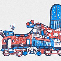 Mon projet du cours : Introduction à la gravure illustrée avec Procreate. Projekt z dziedziny Trad, c i jna ilustracja użytkownika cardoenm - 13.04.2021