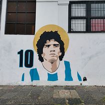 Tributo al 10. Street Art, Traditional illustration, and Digital Illustration project by Sergio Pacheco Castro - 03.12.2021