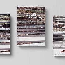 Process and covers for The Martian Chronicles. Collage, and Digital Design project by Tina Mammoser - 04.14.2021