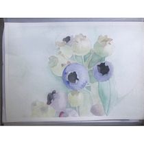 Blueberries . Pintura em aquarela projeto de Carike Steyn - 14.04.2021
