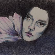 Mi Proyecto del curso: Retrato creativo en claroscuro con lápiz. Un projet de Dessin au cra , et on de Tania Muñoz Romero - 14.04.2021