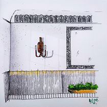 My project in Introduction to Freehand Architectural Design course. Architectural Illustration, Artistic Drawing, Retail Design, Drawing & Ink Illustration project by kai_emkie - 04.15.2021