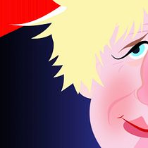  Boris Johnson. Vector Illustration project by Ricardo Santiago Bresciani - 04.15.2021