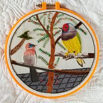 Mi Proyecto del curso: Bordado en fotografías sobre tela. Photograph, Collage, Paper Craft, Printing, Embroider, DIY, and Textile Design project by Mache Jaramillo - 04.15.2021