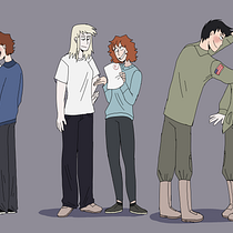 Mi Proyecto del curso: Creación de personajes para animación: formas, color y expresión. Un projet de Animation, Animation 2D, Art conceptuel, Dessin , et Conception de personnages de Maritza Cortez - 14.04.2021
