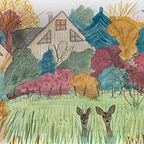 Mein Kursprojekt: Zeichenheft als Erkundung: Finde deinen eigenen Stil . Traditional illustration project by Viola - 04.15.2021