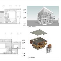Mi Proyecto del curso: Diseño y modelado arquitectónico 3D con Revit. Un projet de 3D, Architecture, Architecture d'intérieur, Modélisation 3D, Architecture numérique , et ArchVIZ de selenaconforme726 - 16.04.2021