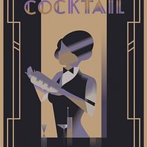 My first Art Deco attempt Ein Projekt aus dem Bereich Traditionelle Illustration von Glenn - 16.04.2021