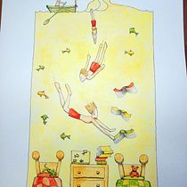 My project in Illustrated Stories: From Idea to Paper course. Traditional illustration project by aprildoyleis - 04.16.2021