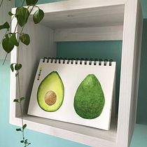 My project in Botanical Watercolor Sketchbook course. Un progetto di Disegno artistico, Illustrazione botanica, Br, ing, Br, identit e Pittura ad acquerello di Magdalena Almazan - 03.04.2021
