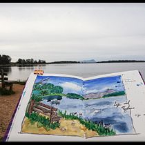 Il mio progetto del corso: Diario di viaggio ad acquerello. Watercolor Painting project by takya_phoenix - 04.16.2021