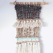 Meu projeto do curso: Introdução ao macramê: criação de um tapete decorativo. Macramé project by Sara Faria - 04.16.2021